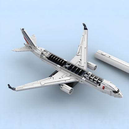 A350-900 Passenger Aircraft MOC Building Kit | Aviation Model - 3