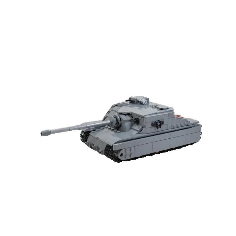 A39 Tortoise Heavy Assault Tank MOC Building Kit - British Military Model Set - 1