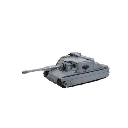 A39 Tortoise Heavy Assault Tank MOC Building Kit - British Military Model Set - 1