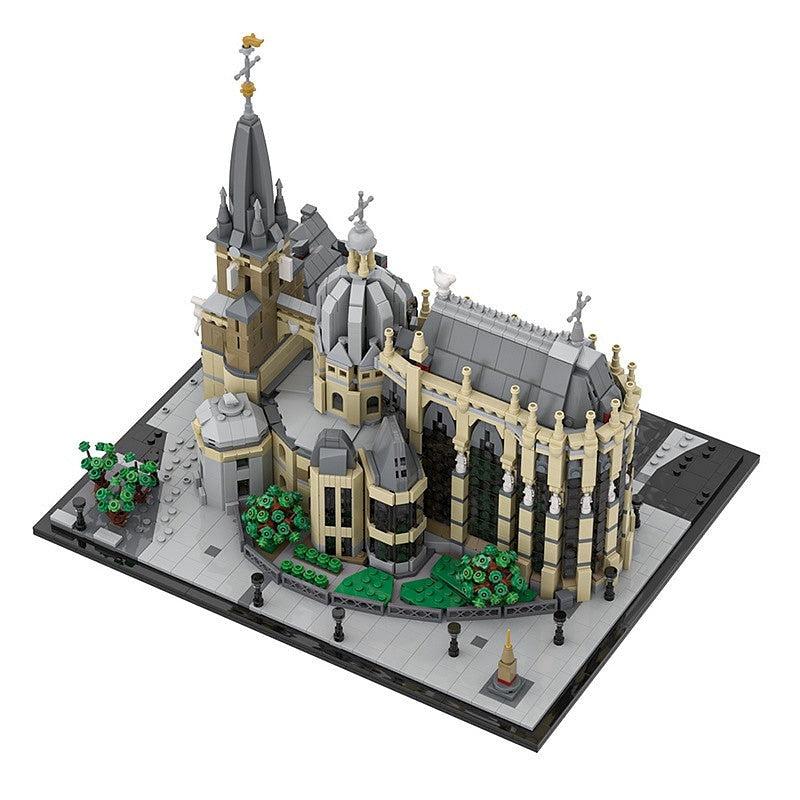 Aachen Cathedral MOC Building Kit | Historic Architecture Model - 4