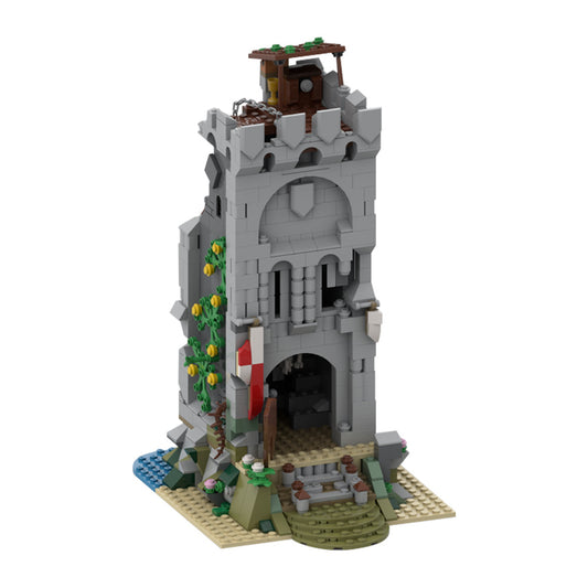 abandoned tower building set | moc-115706 - 2