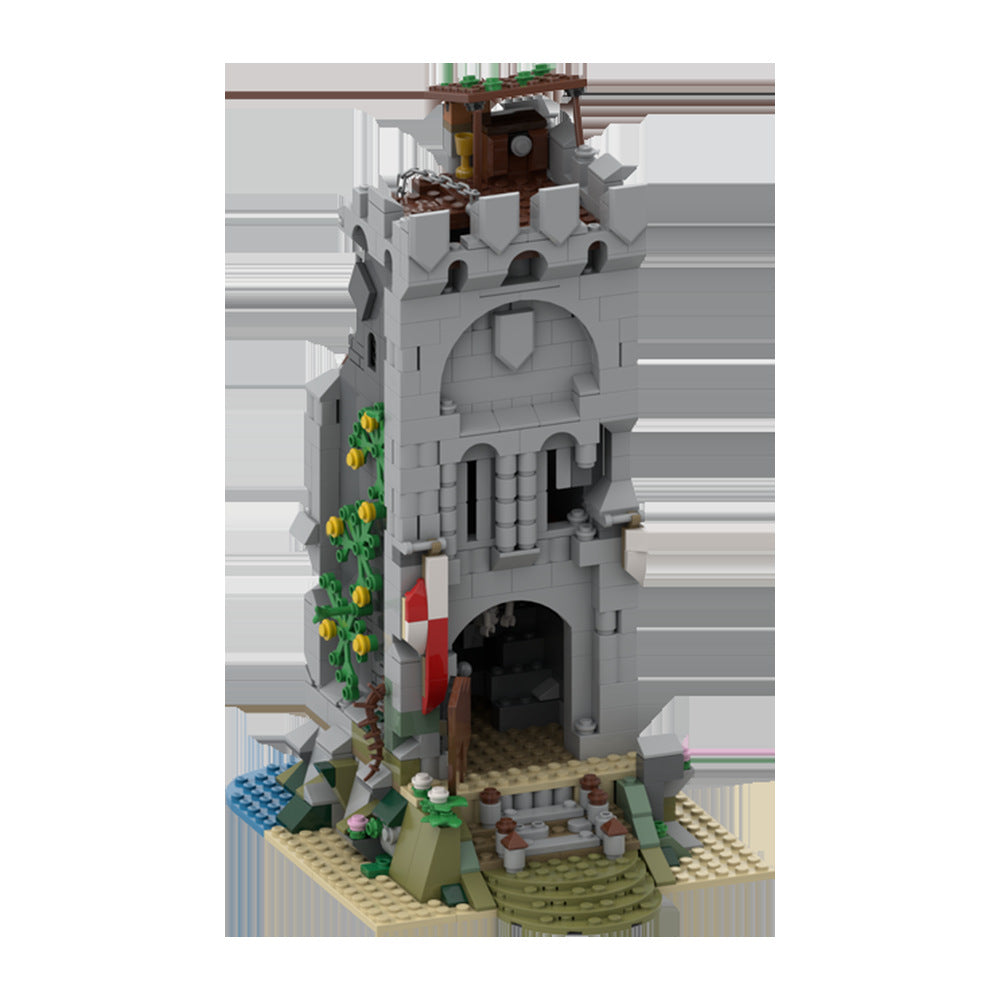 abandoned tower building set | moc-115706 - 3