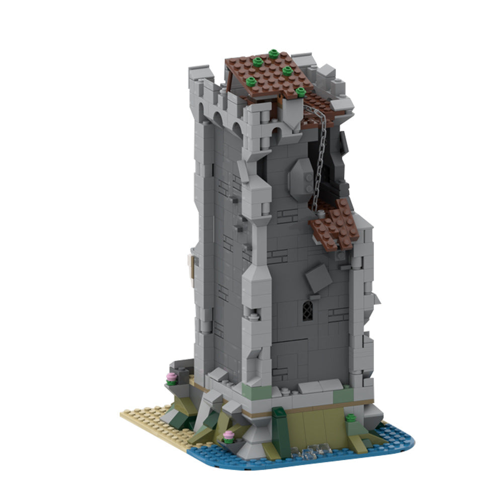 abandoned tower building set | moc-115706 - 5