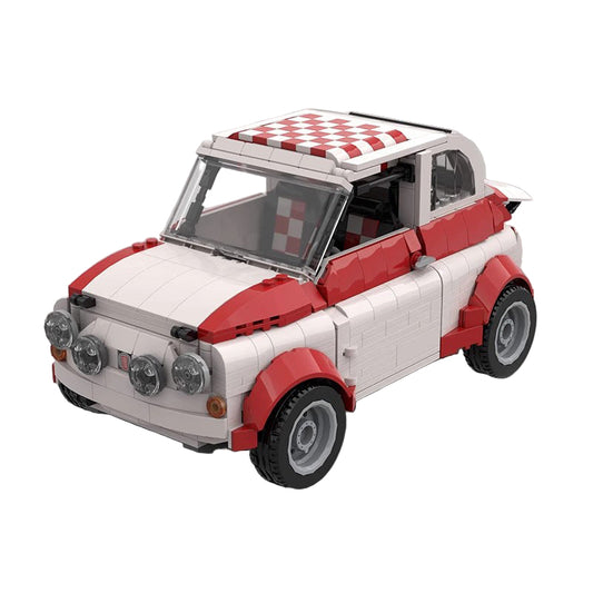 abarth 595 ss racing car building set | moc-94923 - 1