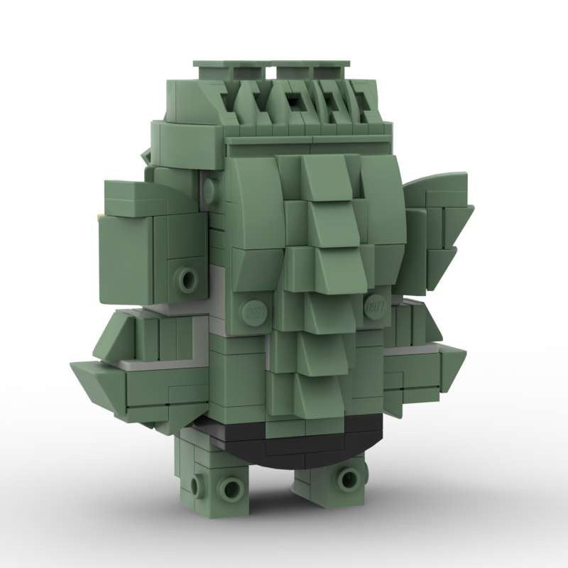 abomination brickheadz building set | marvel | moc-124923 - 3
