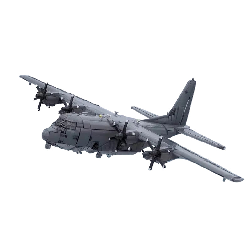 AC-130J Heavy Gunship MOC Building Kit | 1:35 Scale - 1