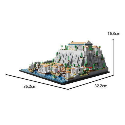 Acropolis of Athens MOC Ancient Architecture Building Kit - 5