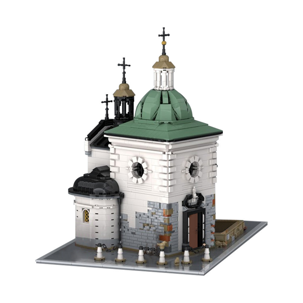 Adalbert's Church Building Kit | LEGO-Compatible MOC - 2