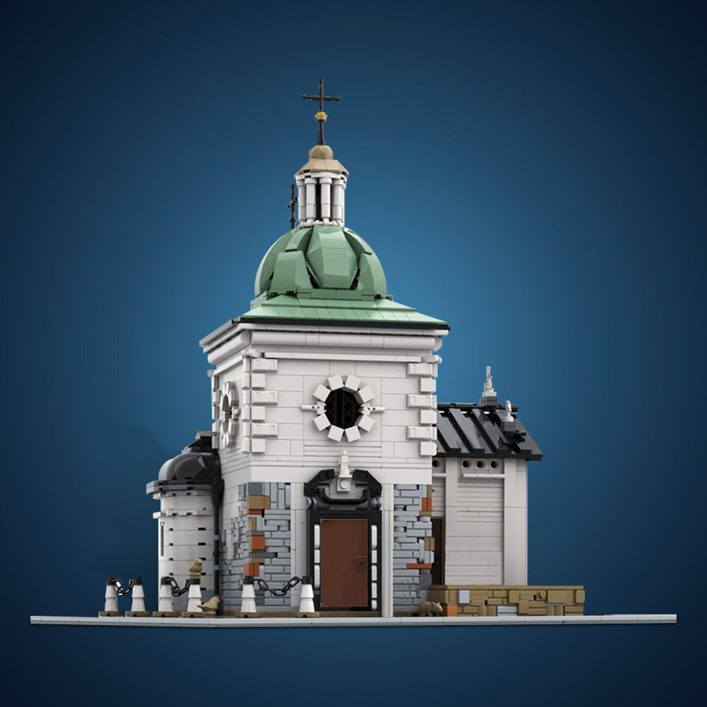 Adalbert's Church Building Kit | LEGO-Compatible MOC - 3