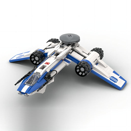 Advanced Armored Battlefield Dropship MOC Building Kit - 1