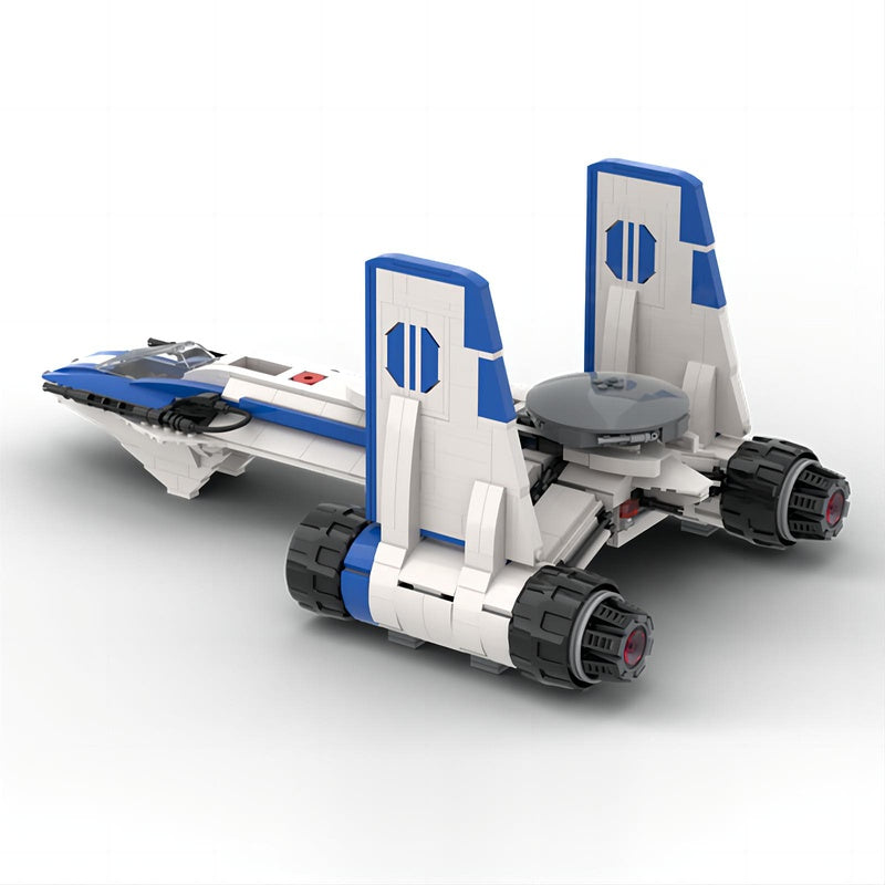 Advanced Armored Battlefield Dropship MOC Building Kit - 2