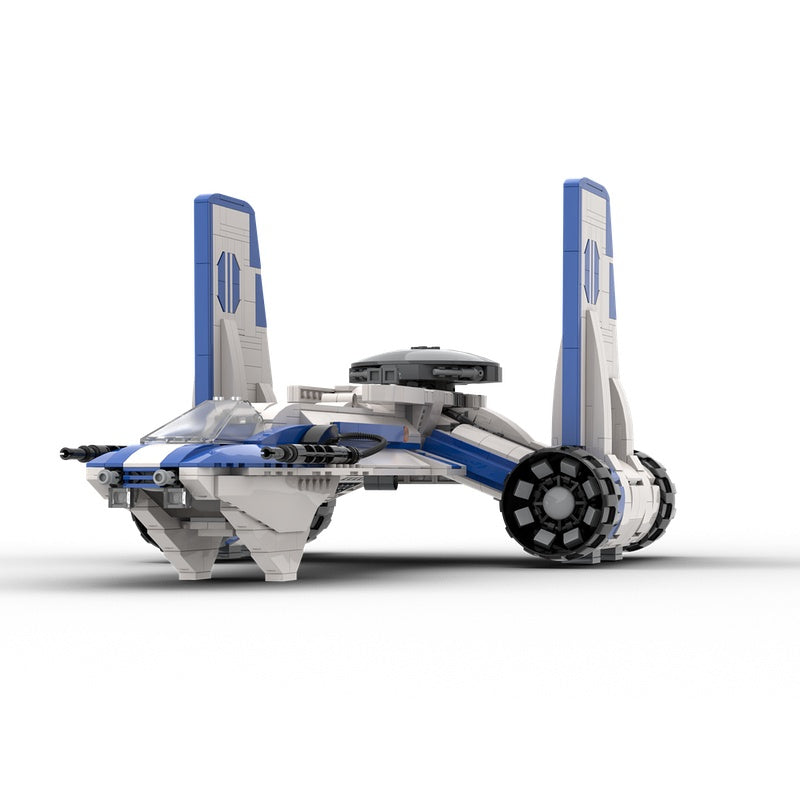 Advanced Armored Battlefield Dropship MOC Building Kit - 5