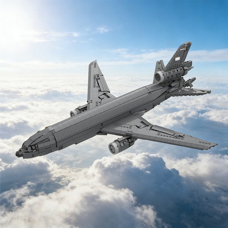 Aerial Refueling Tanker Aircraft MOC Building Kit | KC-10 Inspired Model - 5