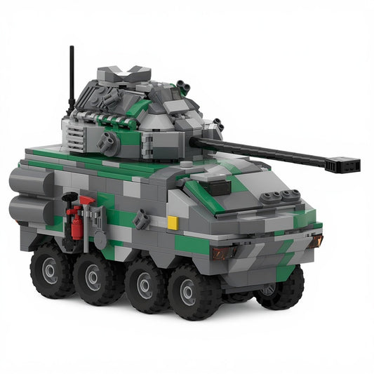 AFV-25 Ursa 8x8 Armored Fighting Vehicle MOC Building Kit - 1
