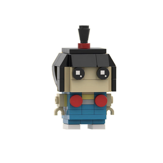 agnes gru brickheadz building kit | despicable me | moc-104767 - 3