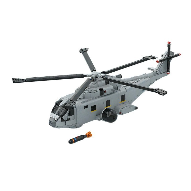 AgustaWestland AW-101 Merlin Building Kit | Compatible MOC - 1