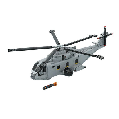 AgustaWestland AW-101 Merlin Building Kit | Compatible MOC - 1