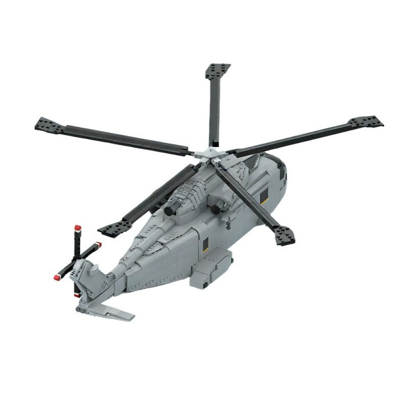 agustawestland aw-101 merlin building kit | moc-236058 - 4