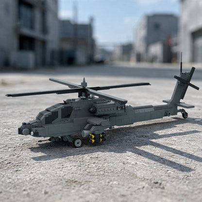 AH-64 Apache Attack Helicopter MOC Building Kit - 4