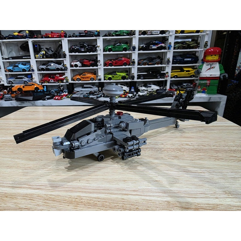 AH-64 Twin-Seat Attack Helicopter 1:70 MOC Building Kit - 4