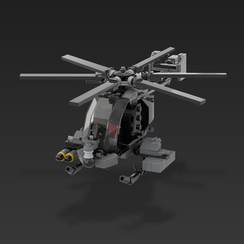 AH-7 Notar Helicopter MOC Building Kit | Advanced Aircraft Model - 2