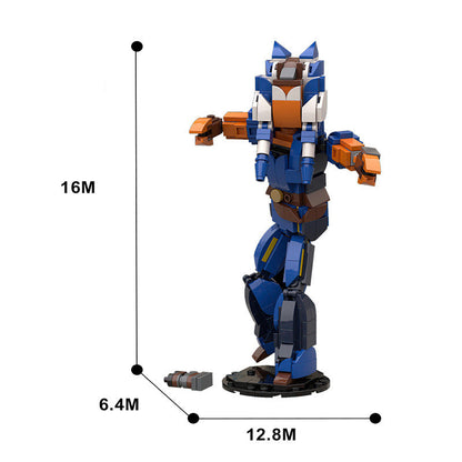 ahsoka tano building set | star wars | moc-73665 - 3