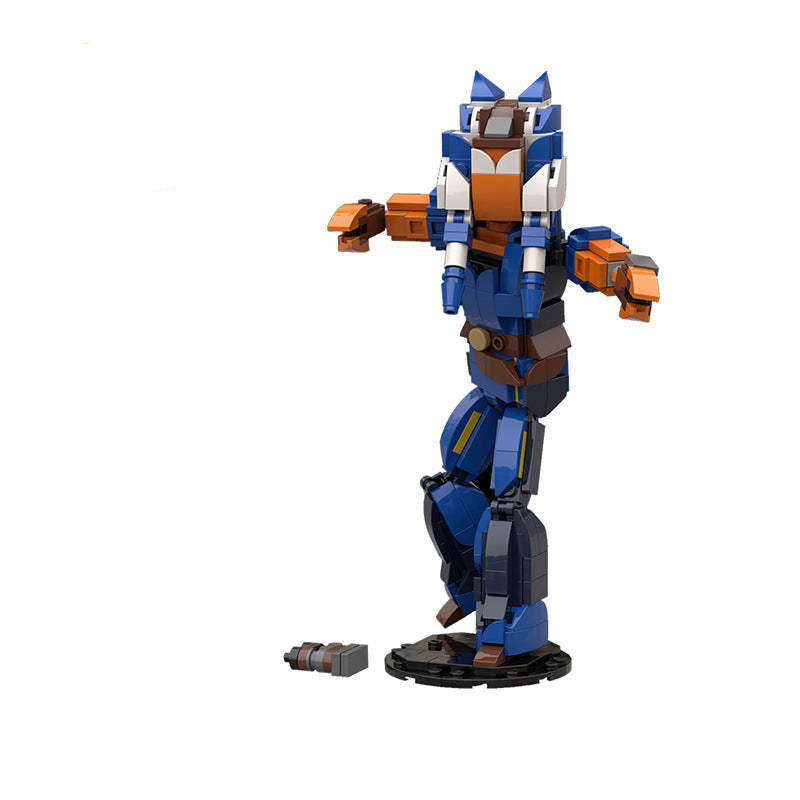 ahsoka tano building set | star wars | moc-73665 - 5