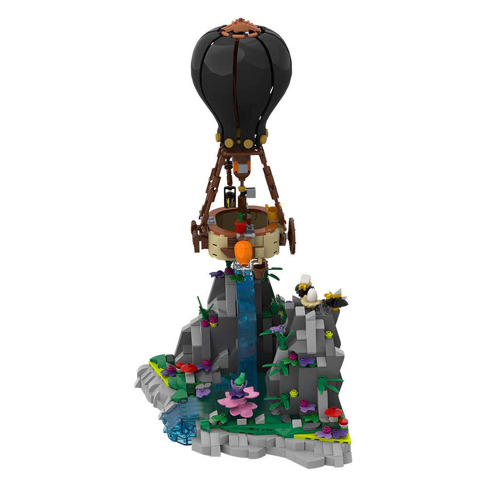 Air Balloon Diorama Building Kit | LEGO-Compatible MOC - 4