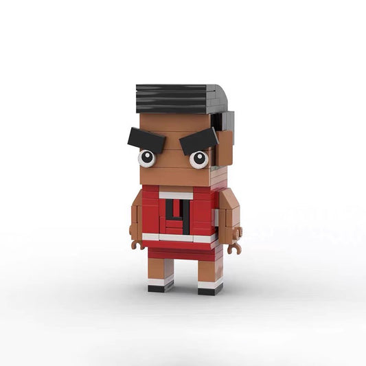 akagi takenori brickheadz building set | lego-compatible slam dunk moc - 1