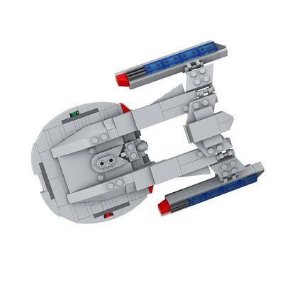 akira class starship building set | star trek | moc-105250 - 2