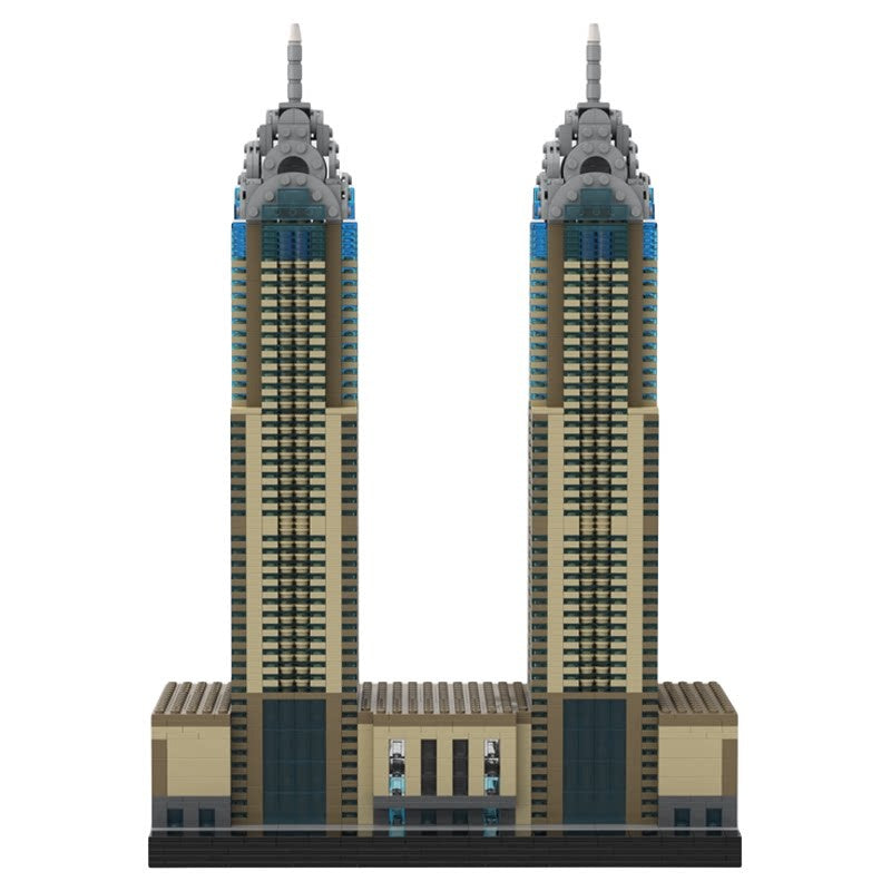 Al Kazim Towers Dubai 1:650 MOC Building Kit - 5