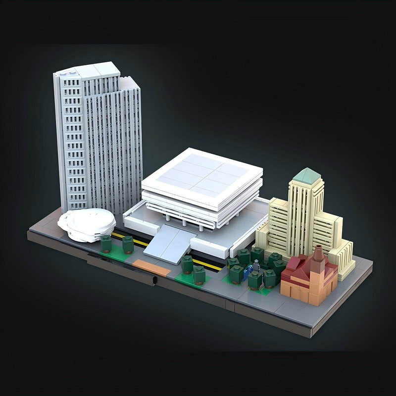 Albany Skyline Building Kit | LEGO-Compatible MOC - 1