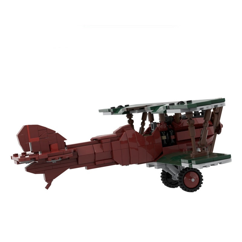 Albatros D.III WWI Biplane MOC Building Kit - 2