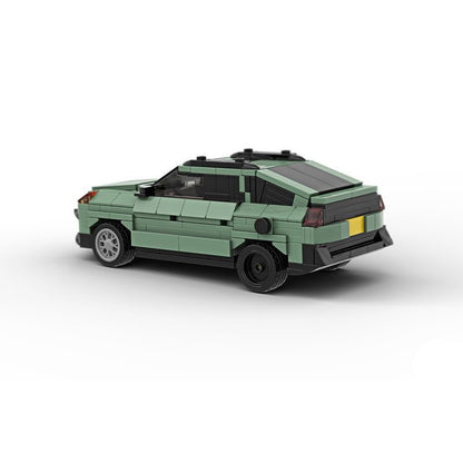 Albuquerque Chemistry Drama Sand Green SUV Building Kit | LEGO-Compatible MOC - 2