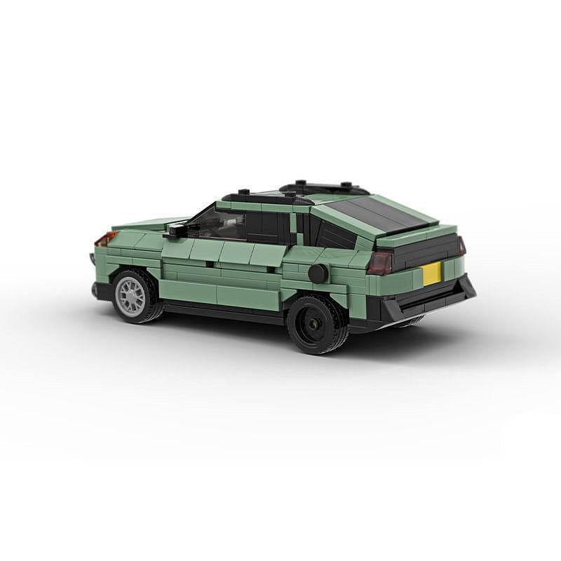 Albuquerque Chemistry Drama Sand Green SUV MOC Building Kit - 3