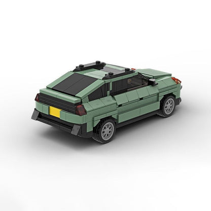 Albuquerque Chemistry Drama Sand Green SUV MOC Building Kit - 4
