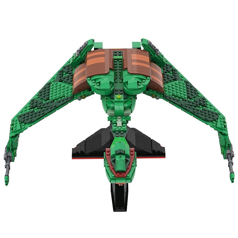 Alien Bird of Prey Gunships MOC Spacecraft Building Kit - 3