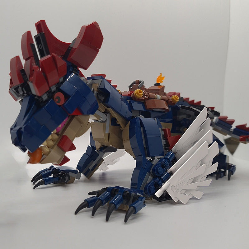 Alien Drake Creature MOC Building Kit | Fantasy Beast Figure - 2