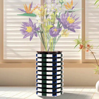 Allan's Vase Building Kit | LEGO-Compatible MOC - 2