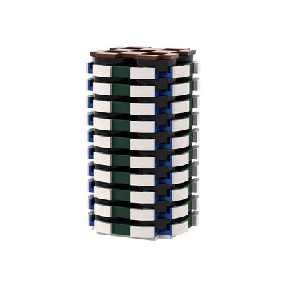 Allan's Vase MOC Building Kit | Elegant Decorative Display Model - 1