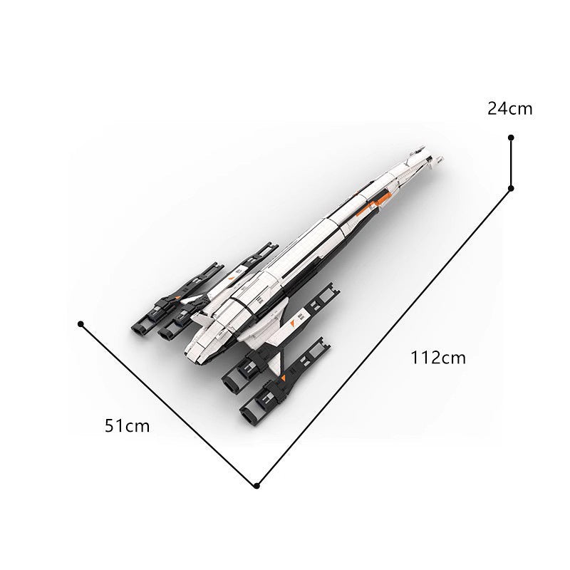 Alliance Space Recon Cruiser SR-2 Massive Spaceship Building Kit | LEGO-Compatible MOC - 2