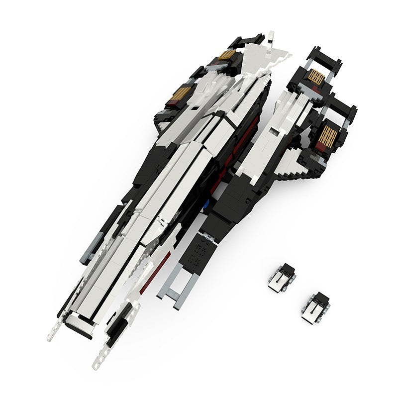 Alliance Systems SR-1 Space Recon Cargo Ship Building Kit | LEGO-Compatible MOC - 5