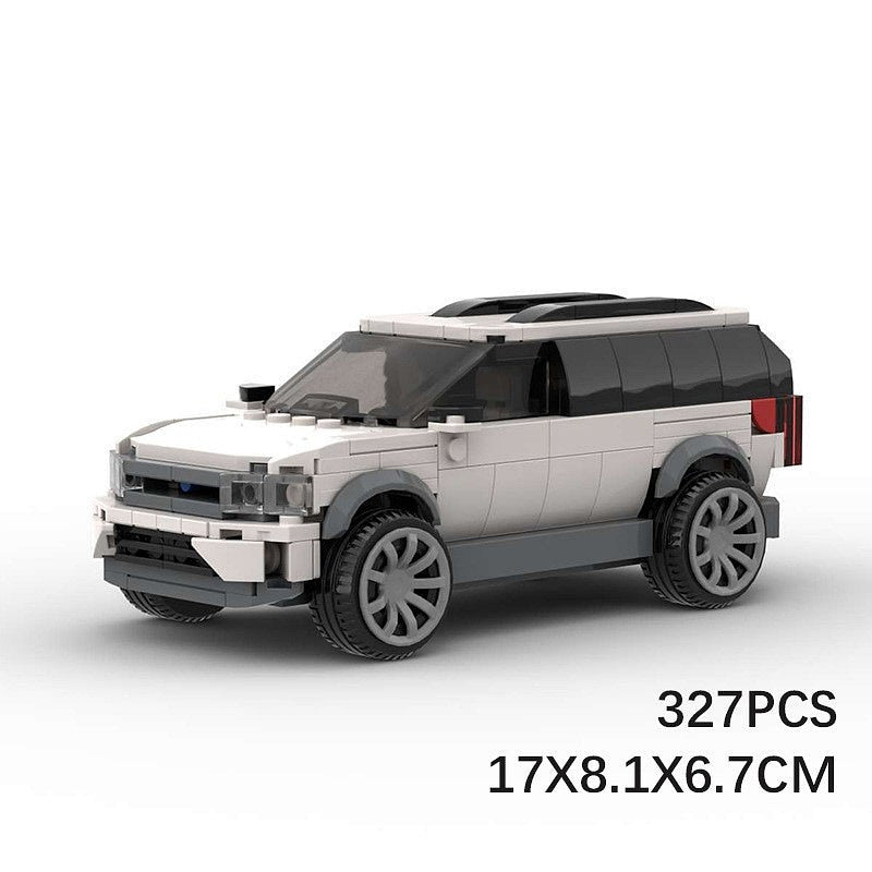 American Explorer SUV 8-Wide MOC Off-Road Vehicle Building Kit - 6
