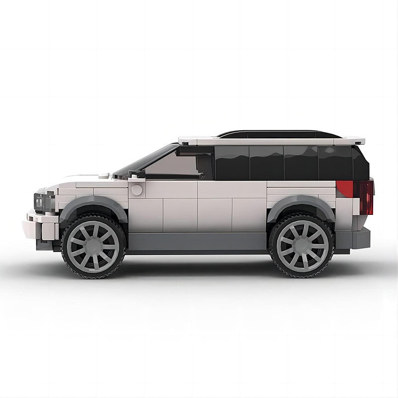 American Explorer SUV Building Kit | 8 Wide LEGO-Compatible MOC - 2