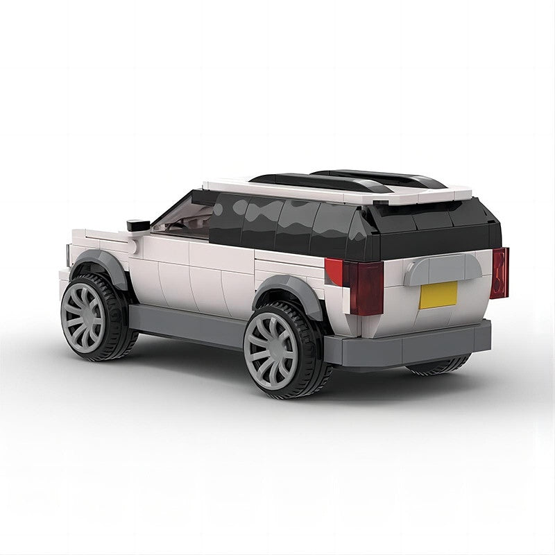 American Explorer SUV Building Kit | 8 Wide LEGO-Compatible MOC - 4