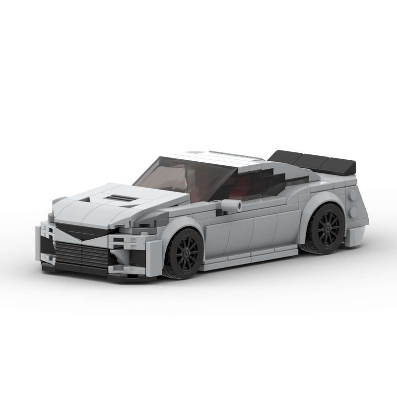 American Luxury V-Series Sports Sedan Building Kit | LEGO-Compatible MOC - 1