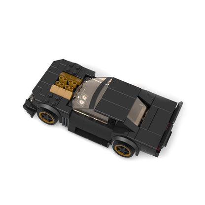 American Muscle Car No1 Building Kit | 8 Stud Wide | LEGO-Compatible MOC - 4