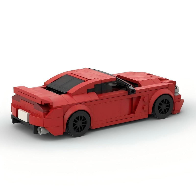 American Supercharged V8 Coupe MOC Building Kit | Performance Vehicle Model - 3
