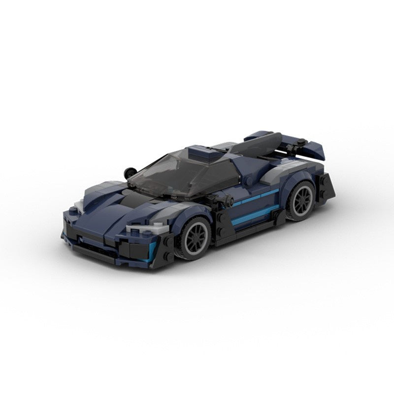 AMG Style Performance Hypercar Building Kit | LEGO-Compatible MOC - 1