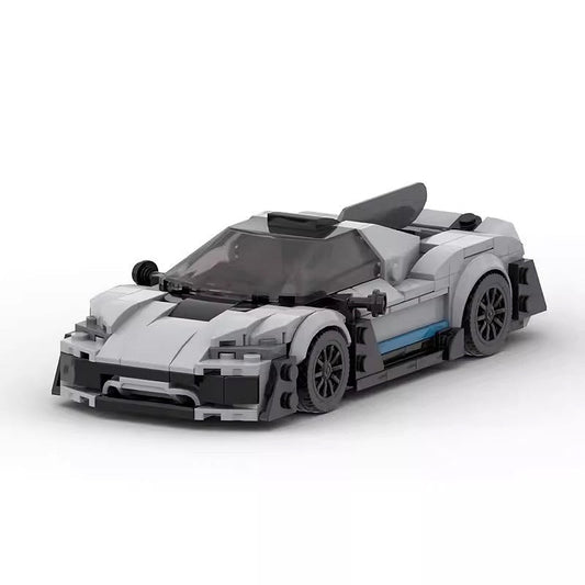 AMG-Style Performance Hypercar MOC Building Kit | Supercar Model - 1